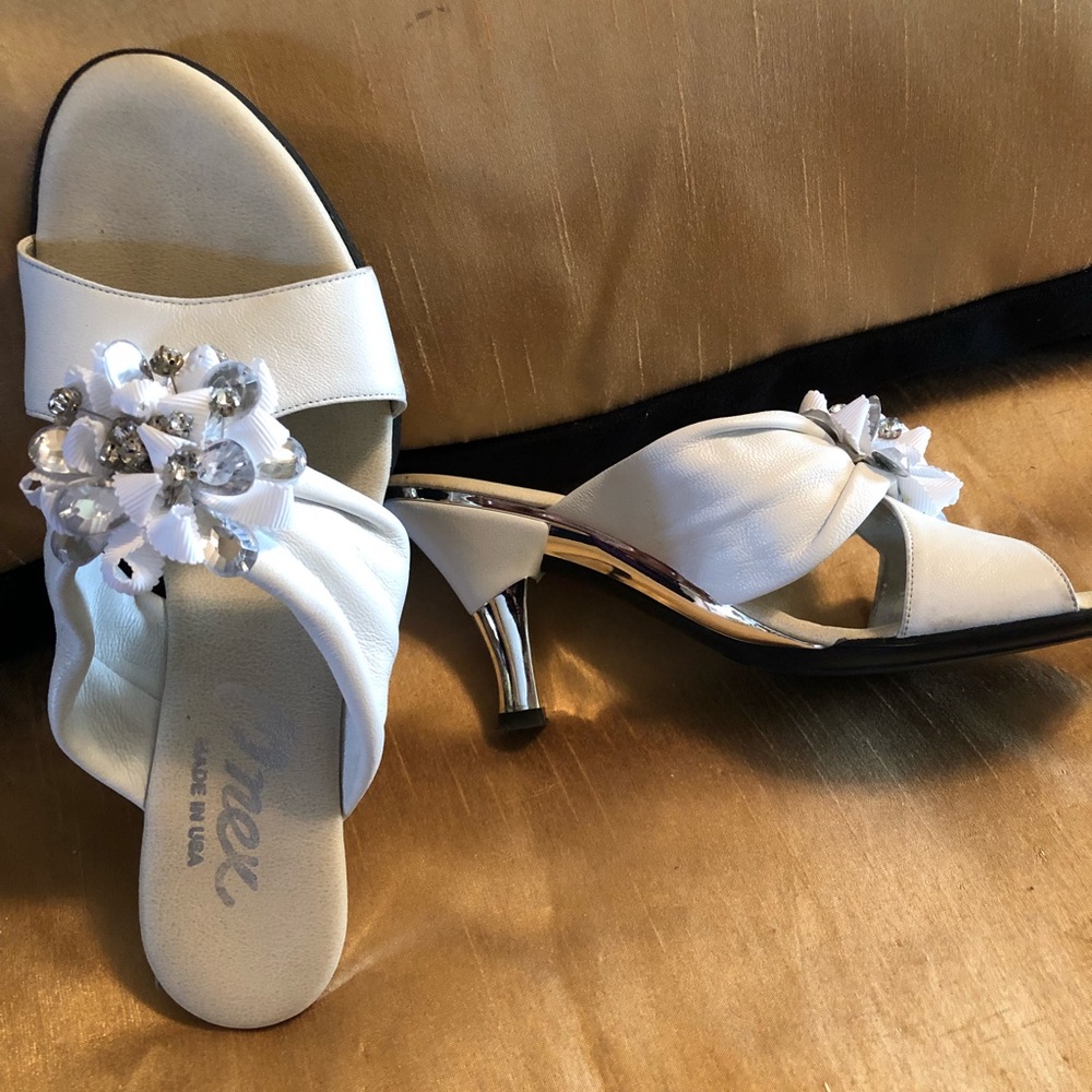 2” open toe heel